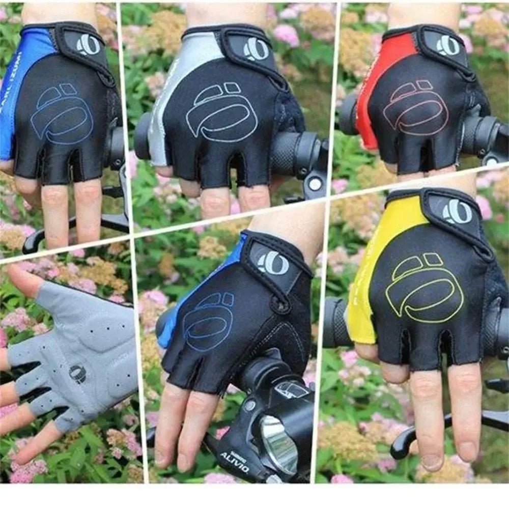 Zk50 gel half finger cycling gloves - anti-slip anti-sweat anti shock - mtb road bike gloves