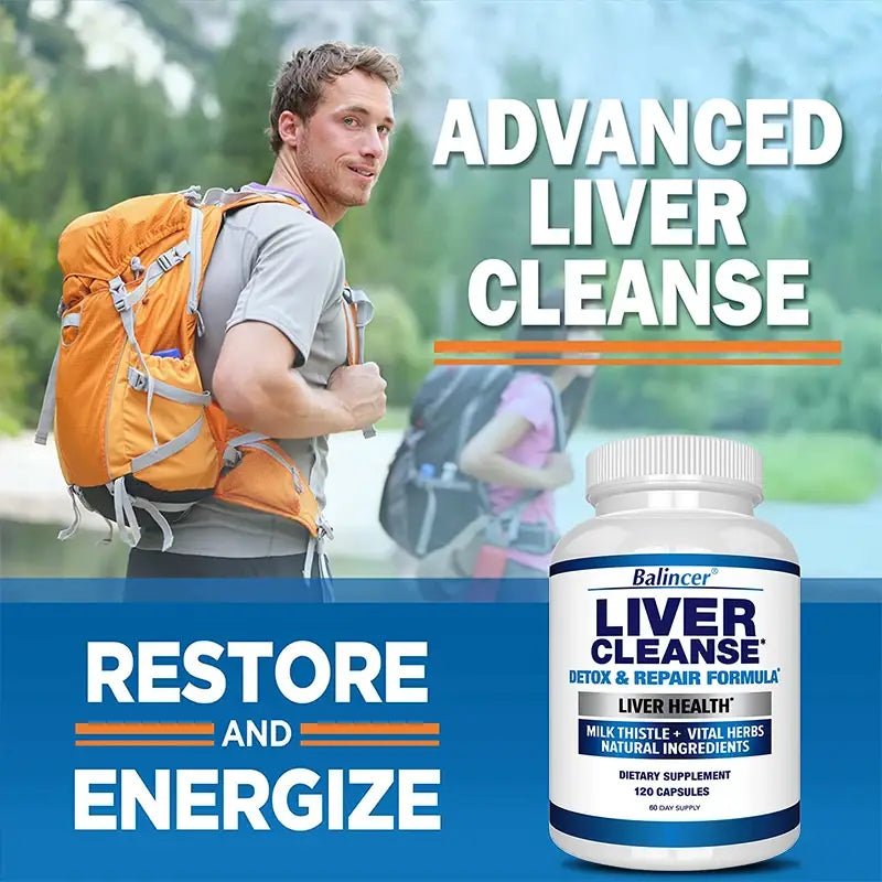 Balincer liver cleanse helps liver detox and detoxify protects liver health supports immune