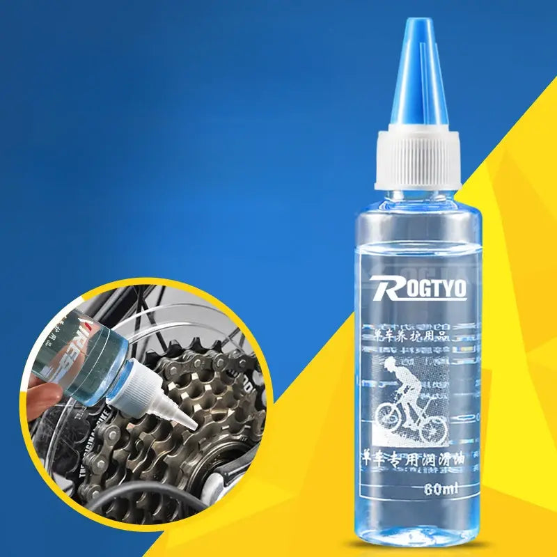 Bicycle Chain Lubricant - Smooth Silent and Rust-Resistant | 60ml Capacity