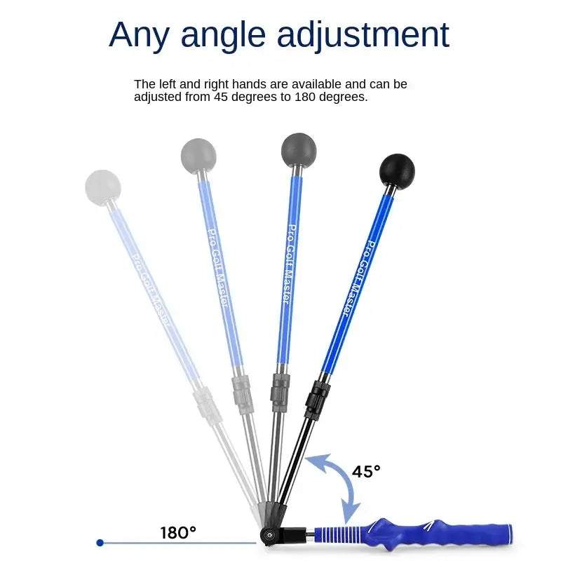 PGM Golf swing trainer Folding Correction Practitioner Adjustable Length Angle Beginner Available with Left Right Hands