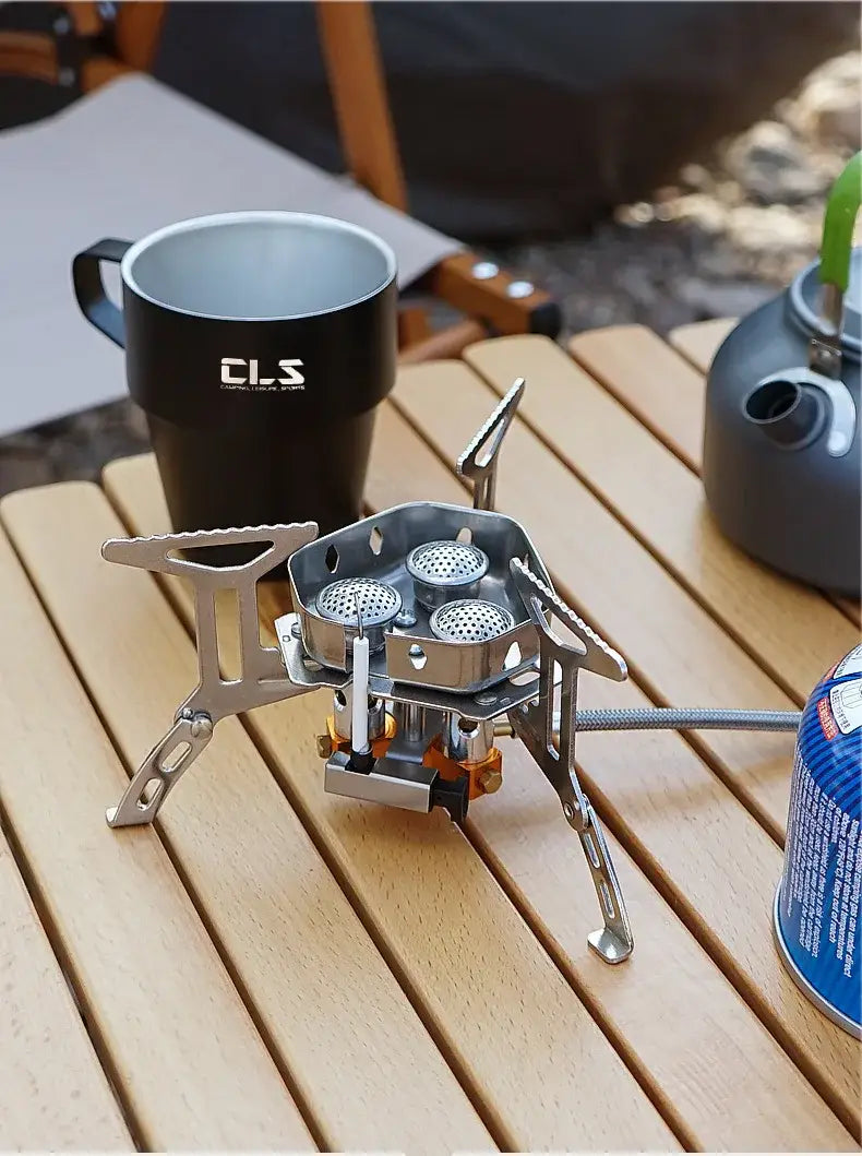 Outdoor Portable Three Head Stove