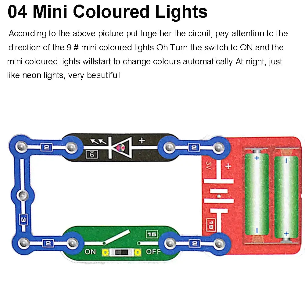 Circuit Electronic Blocks Kit - Science Kits For Kids