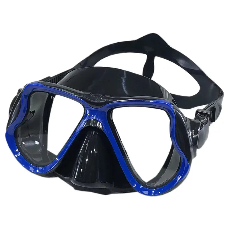 Scuba snorkel diving mask - professional snorkeling goggles for adults - tempered glass lens