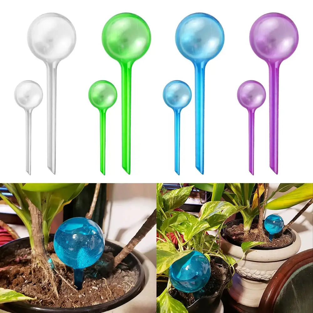 3Pc Automatic Plant Watering Bulbs Self Watering Globe Balls Water Device Drip Irrigation System for Garden Flower