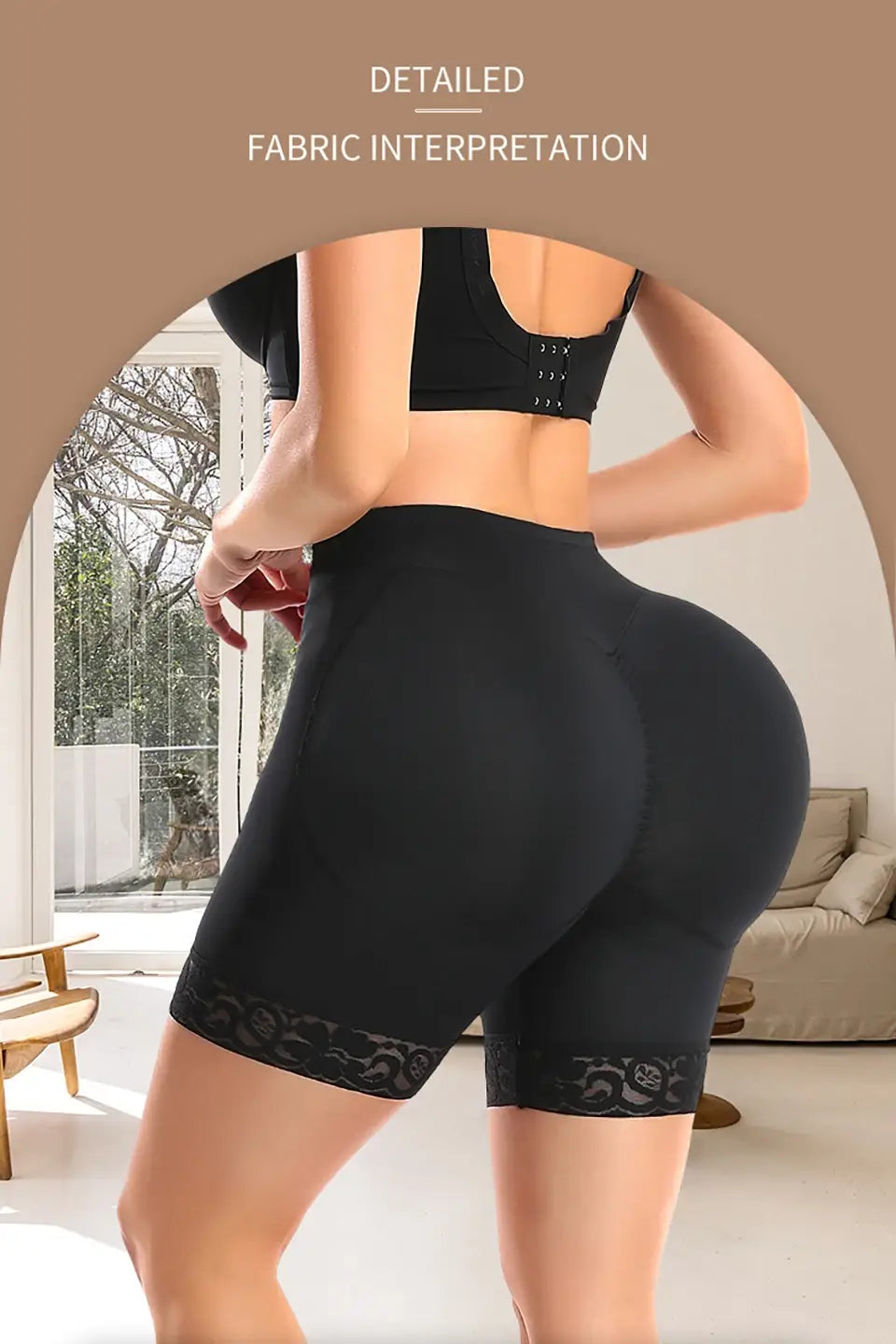 Big booty shapewear | padded panties for women | natural-looking enhancer