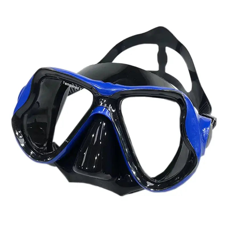 Scuba snorkel diving mask - professional snorkeling goggles for adults - tempered glass lens