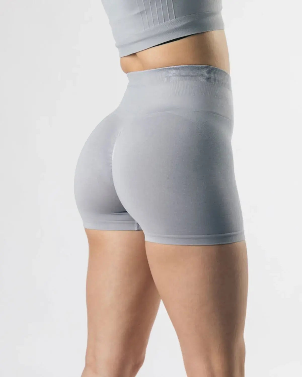 High Waist Amplify Seamless Shorts Women Scrunch Butt Yoga Shorts Push Up Gym Shorts Athletic Booty Workout Short Women