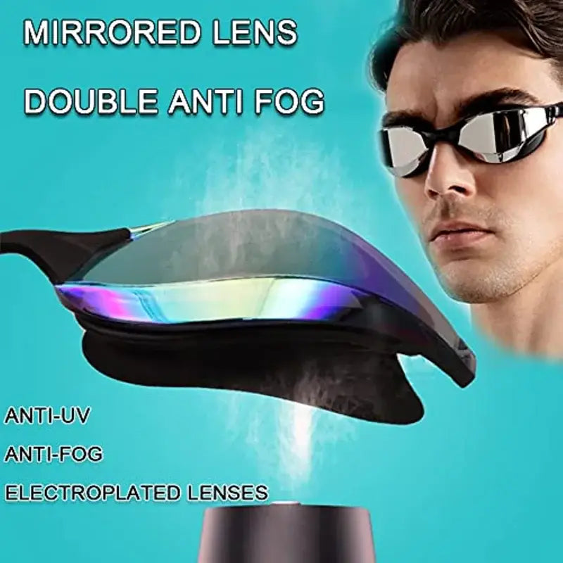 Swimming Goggles Glasses,Professional Anti Fog No Leaking UV Protection Racing Swim Goggles For Women Men Adult Youth