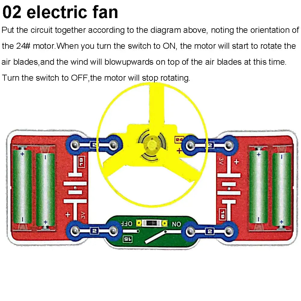 Circuit Electronic Blocks Kit - Science Kits For Kids