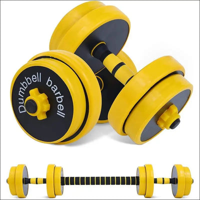 Adjustable dumbbell barbell weight pair, free weight, multifunction, home