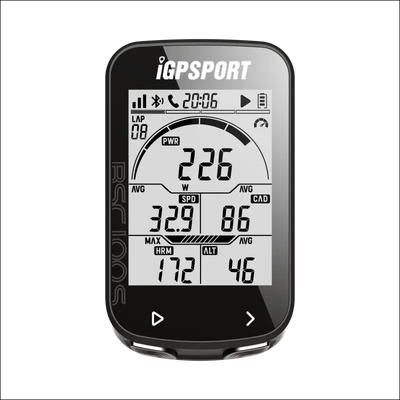 Bsc100s bicycle gps speedometer - wireless stopwatch, cycling odometer