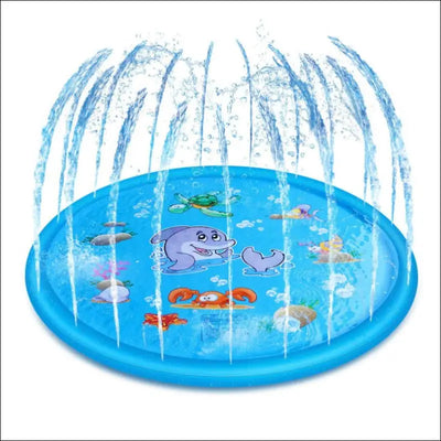 Children's lawn water spray game mat E 100cm