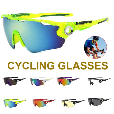 Cycling eyewear 8 clolors outdoor sports sunglasses men women cycling glasses mtb glasses road