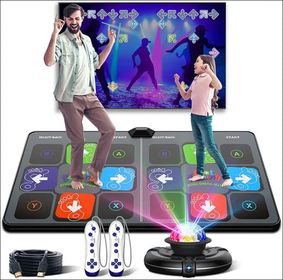 Dance mat game for tv/pc family sports video game anti-slip music fitness carpet wireless double Default Title