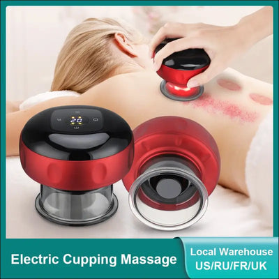 Electric vacuum cupping massage - 6/12 levels cupping for cellulite