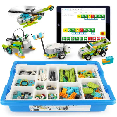 Ev3 wedo 2.0 program brick steam stem robot toys education assembly building blocks play set