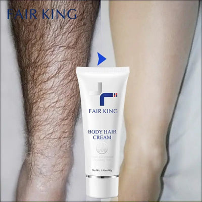 Fair king painless hair removal cream for men and women effective armpit leg arm skin care powerful United States