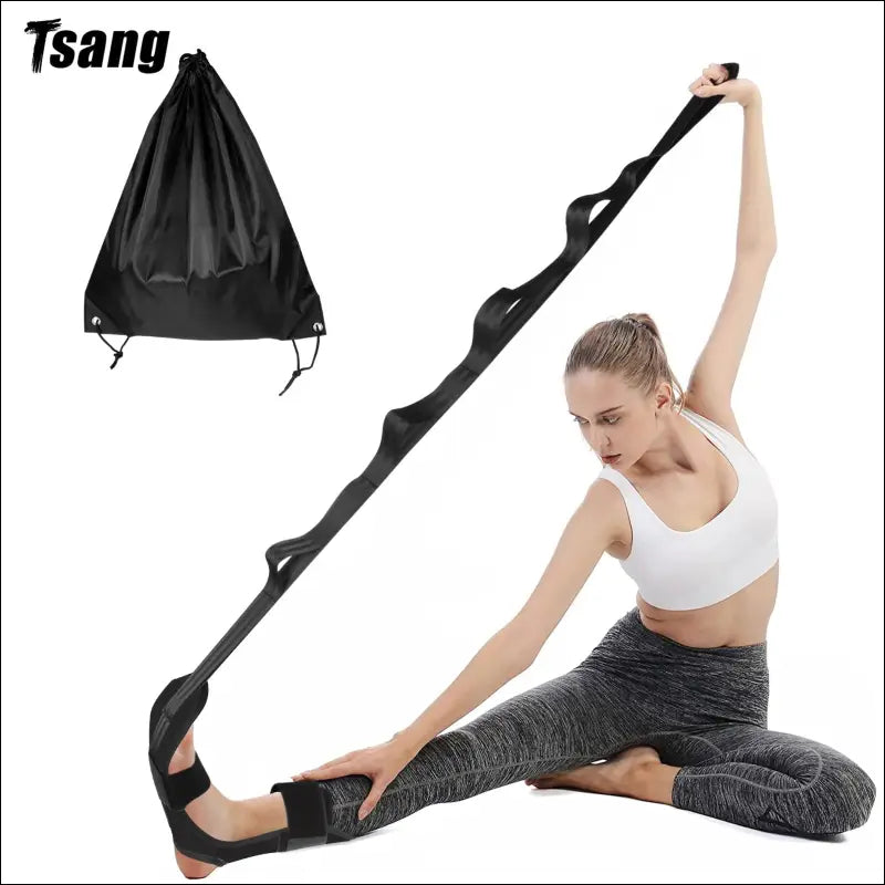 Fascia Stretcher Finally Flexible Again Yoga Strap Belt Trainning And Exercise Stroke Hemiplegia Rehabilitation Leg