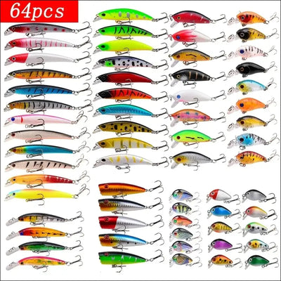 Fishing lure set fishing hard bait mini minnow floating swing crankbait crazy wobblers artificial