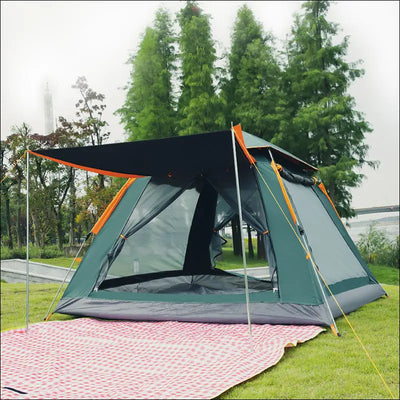 Fully automatic speed beach camping tent rain proof multi person camping