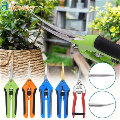 Garden tools secateurs bonsai shears metal gardening scissor pruning tool hand cutter fruit picking