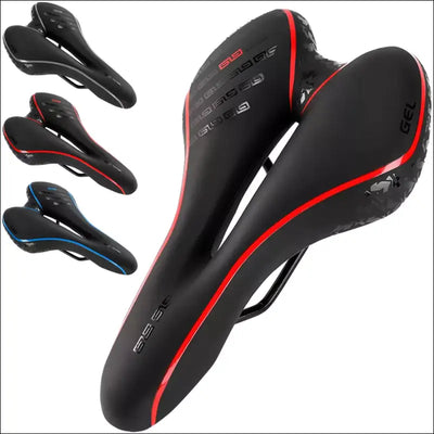 Gel mtb mountain road bike seat - comfortable soft cycling cushion