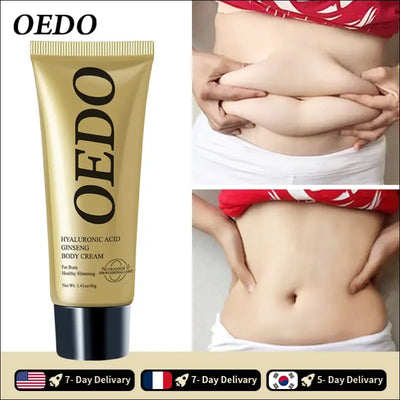 Ginseng body cream slimming fat burning mild build slender figure cellulite remover healthy