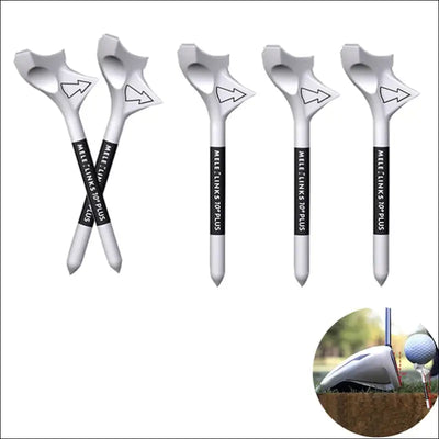 Golf tees rhombic 10 degree diagonal insert increases the distance speed golf ball holder zero drag