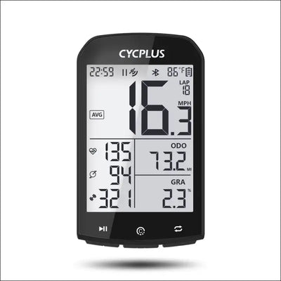 Gps bike computer - cycplus m1 wireless speedometer odometer waterproof bluetooth5.0