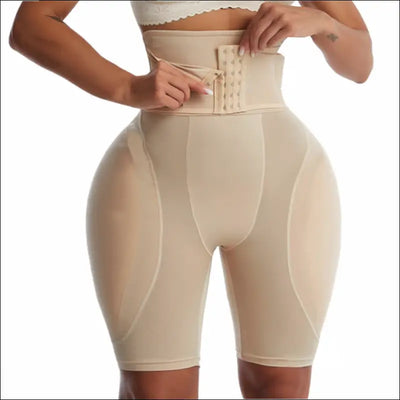 High waist trainer body shaper padded panty buttock booty hip enhancer butt shapers seamless lift