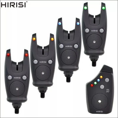 Hirisi wireless carp fishing alarm set - waterproof, bite indicator, s5