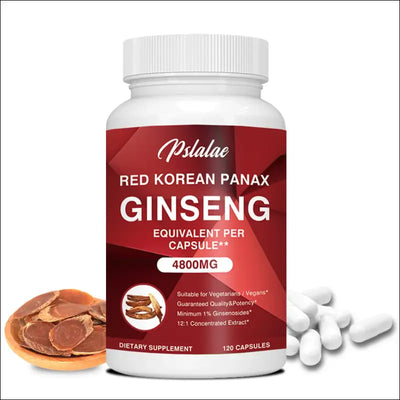 Korean red ginseng extract supplement for enhanced energy, memory and performance - for men