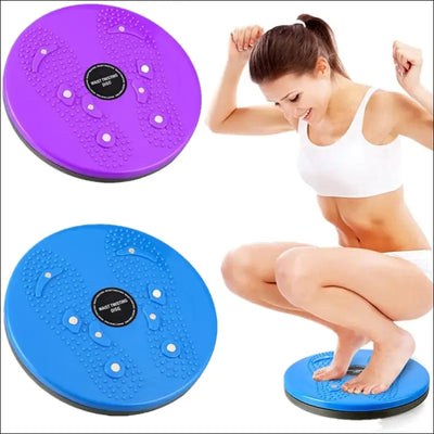 Magnet waist twisting disc fitness balance board weight lose trainer magnetic massage wriggling