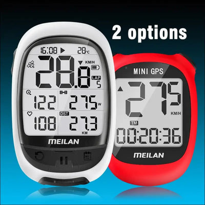 Meilan m3 mini m2 oval gps bike computer bicycle gps speedometer speed altitude dst ride time