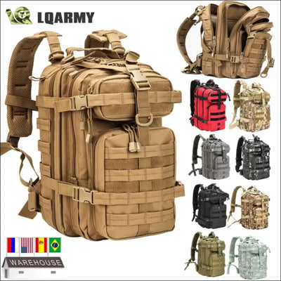 Men army military tactical backpack 1000d polyester 30l 3p softback outdoor waterproof rucksack