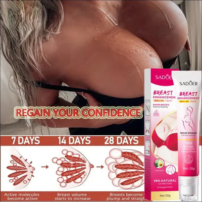 Natural breast enlargement cream lift firm breast improve sagging massage chest rapidly growth