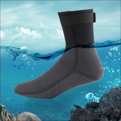 Neoprene diving socks - 3mm warm non-slip boots for swimming & snorkeling