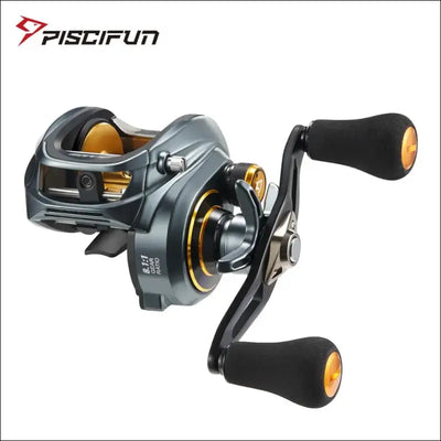 Piscifun alijoz 300 low profile baitcasting reel 15kg max drag 8+1 bearings aluminum frame