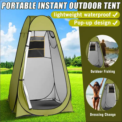 Portable privacy shower toilet automatic camping tent uv function travel camping tent outdoor