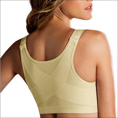 Posture corrector lift up bra women cross back bra breathable underwear shockproof sports top gym