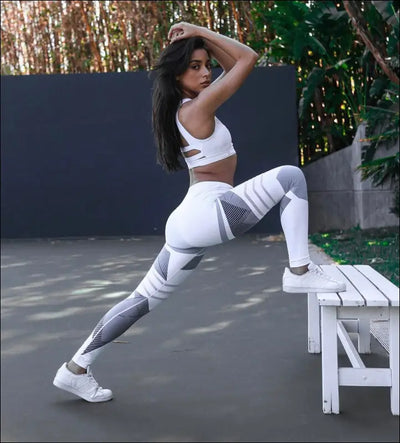 Reflective sport yoga pants 1