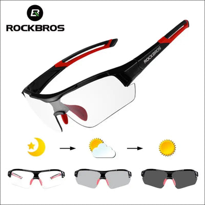 Rockbros photochromic cycling sunglasses eyewear uv400 mtb road bicycle myopia goggles for women