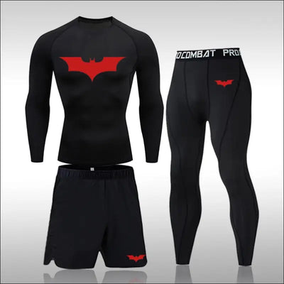 Sportswear quick dry rashgard sport shirt men compression pants gym running shirt men fitness