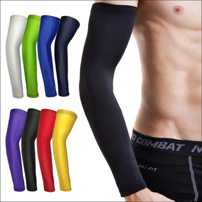 Uv protection arm sleeves - quick-dry, breathable, 1pair sports arm warmers