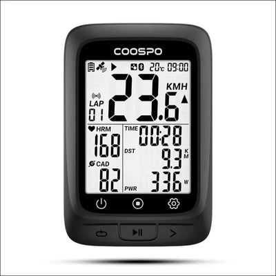 Wireless bicycle odometer gps speedometer - coospo bc107, bluetooth5.0, waterproof, odometer,