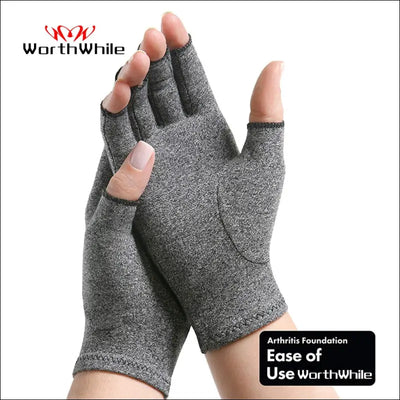 Worthwhile 1 pair compression arthritis gloves wrist support cotton joint pain relief hand brace