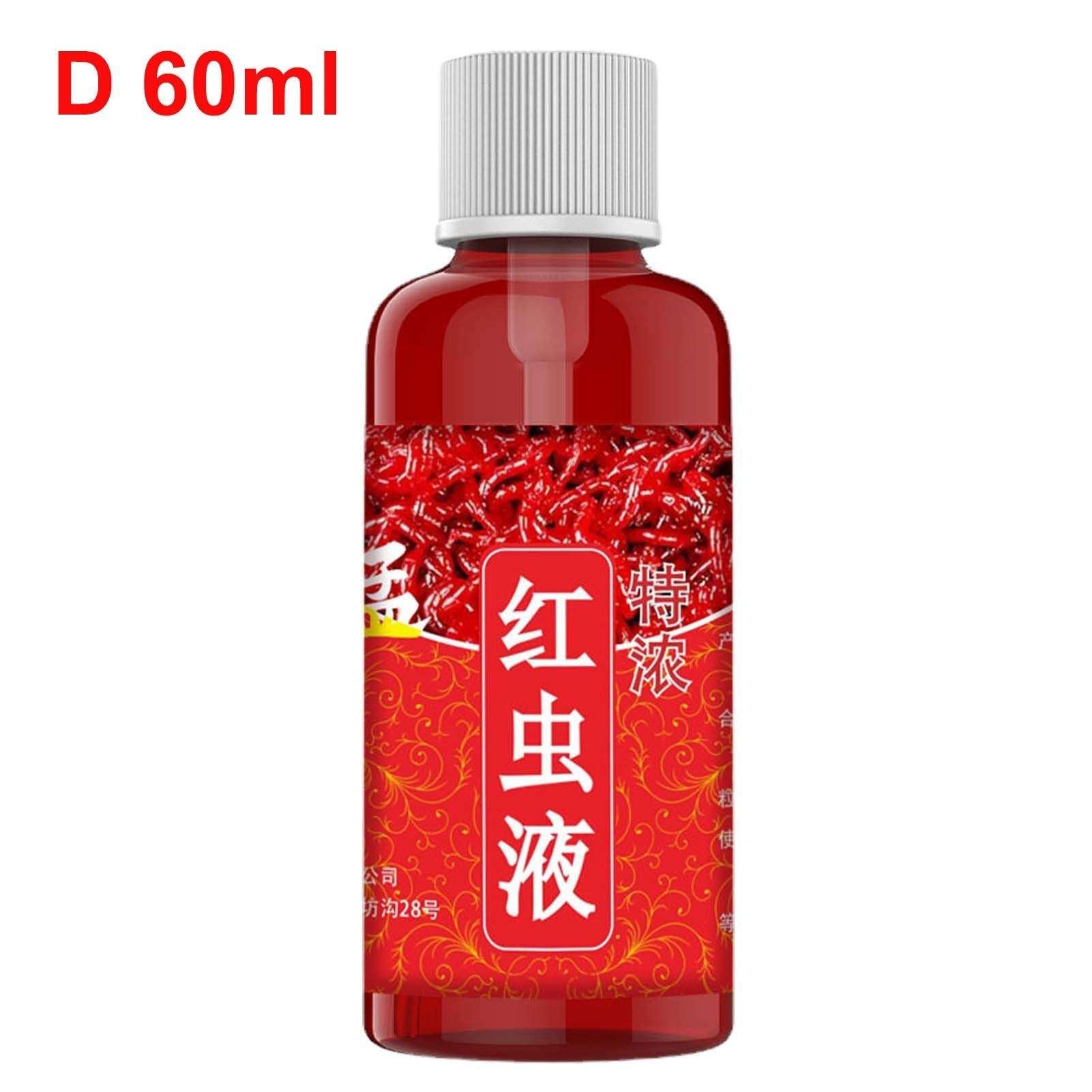 100ml Strong Fish Attractant Concentrated Red Worm Liquid Fish Bait Additive  High Concentration FishBait for Trout Cod Carp Bass